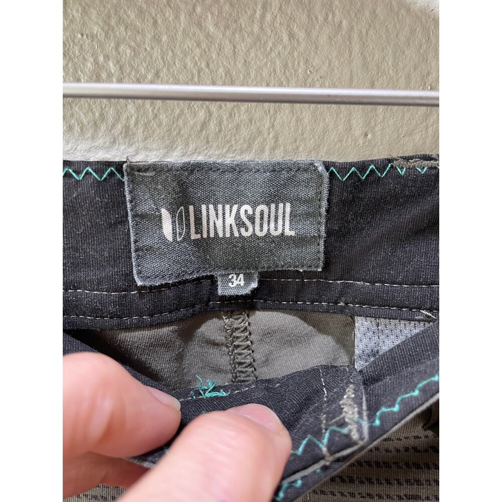 Linksoul Men’s Boardwalker Flat Front Golf Hiking Travel Shorts Size 34 - Picture 4 of 9